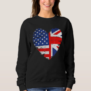 Moletom Union Jack Flag England E American Flag Para Brit