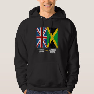 Moletom Union Jack With Jamaican Flag & British Caribe