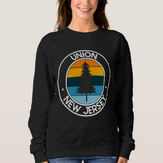 Moletom Union New Jersey NJ USA City Pride Retro Sunset