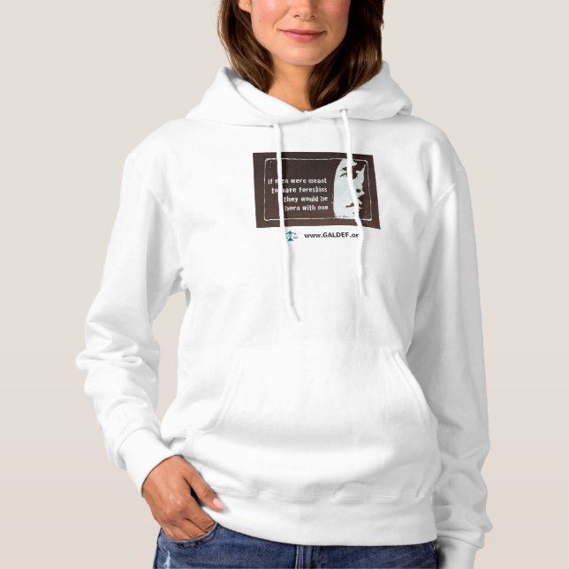Moletom Unisex Hoodie - Se era suposto ter (Frente)