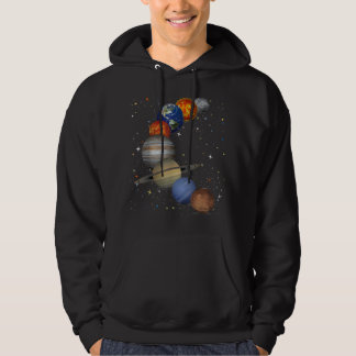 Moletom Universe Galaxy Planets Sun Astronomy Outer Space