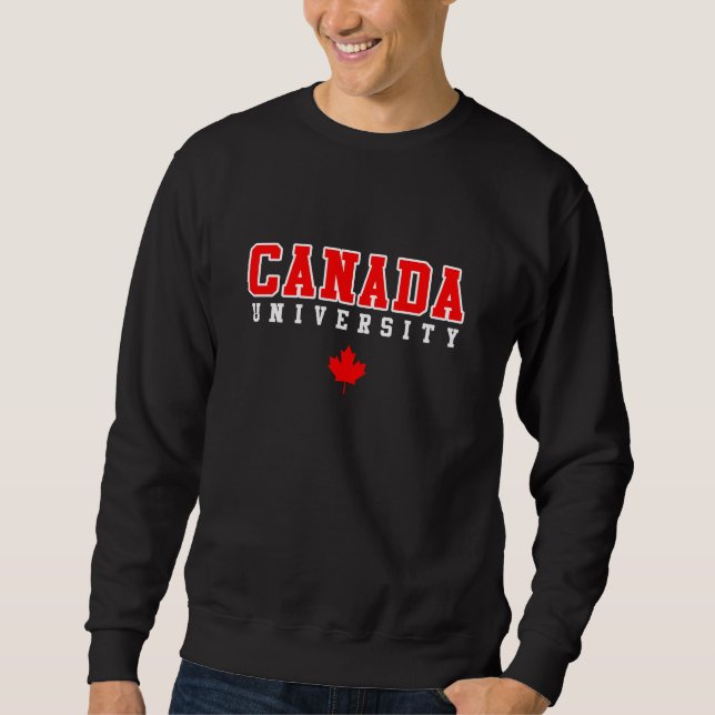 Moletom Universidade Canadá (Frente)