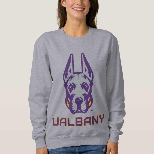 Moletom Universidade de Albany Great Danes (Frente)