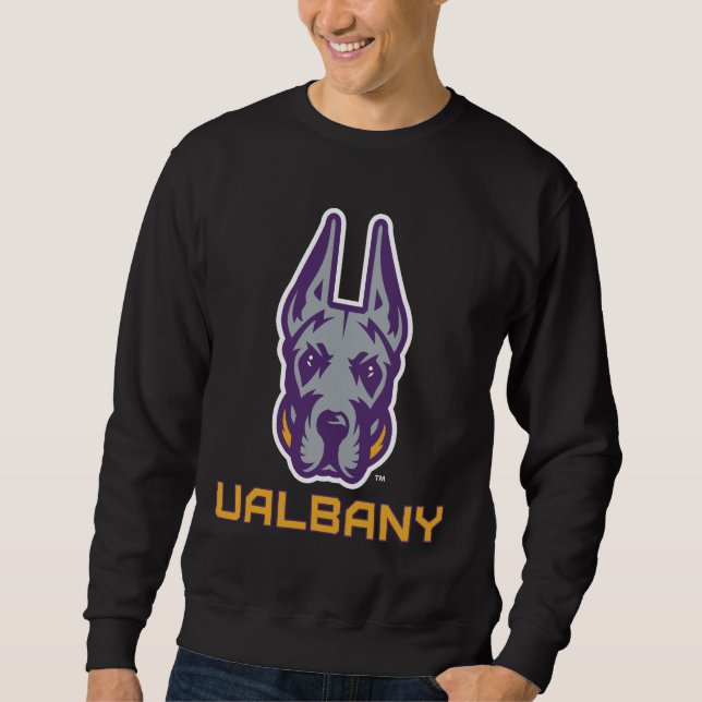 Moletom Universidade de Albany Great Danes (Frente)
