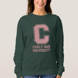Moletom "Universidade de Cabelo Crespo" Camisola Personali
