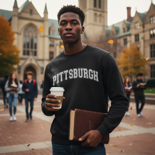 Moletom Universidade de Estilo Americano PITTSBURGH