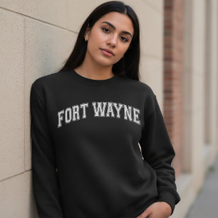 Moletom Universidade de FORT WAYNE Estilo-Americana Faculd
