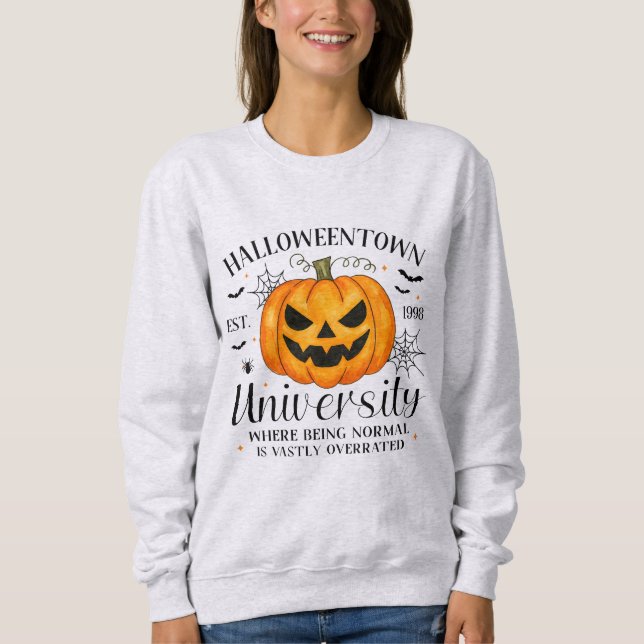 Moletom Universidade de Halloweentown | Faculdade Assustad (Frente)