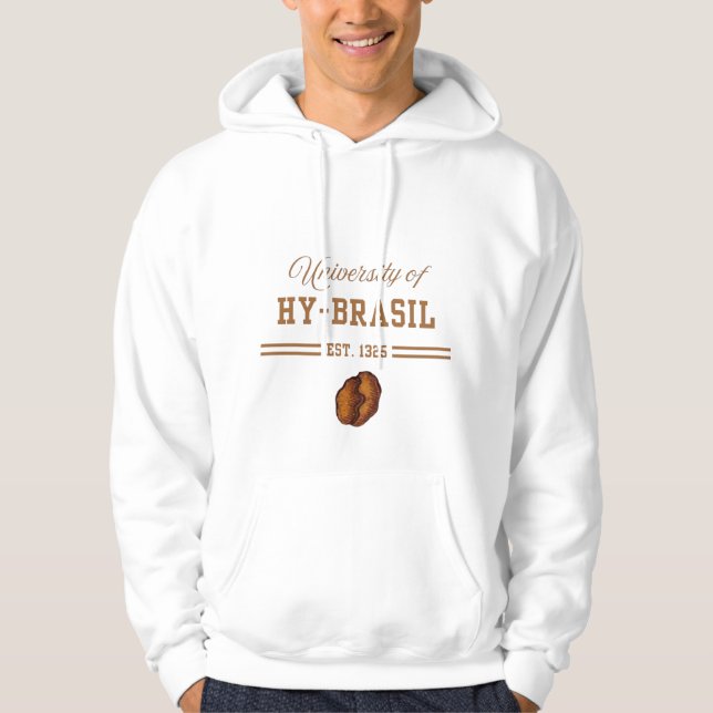 Moletom Universidade de Hy-Brasil, Est. 1325 (Frente)