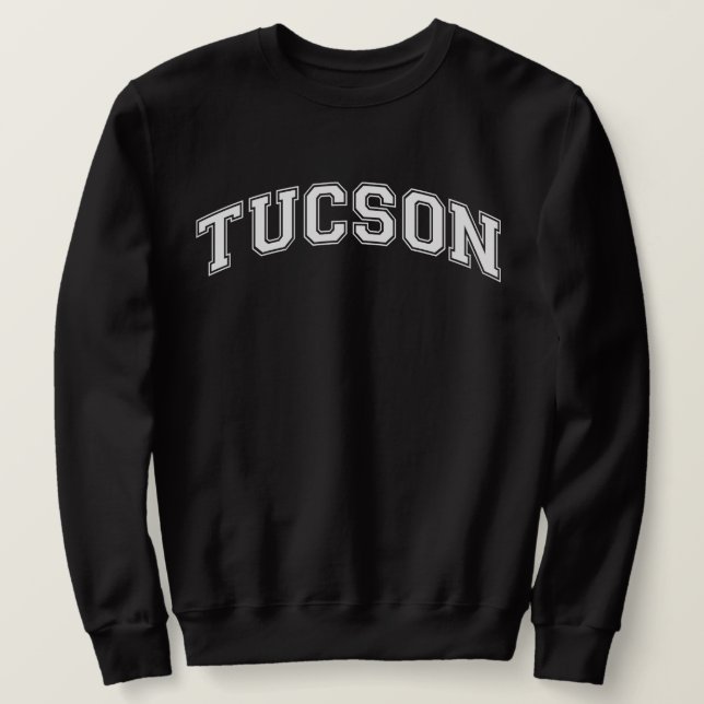 Moletom Universidade de TUCSON, Faculdade de Sweater (Frente do Design)