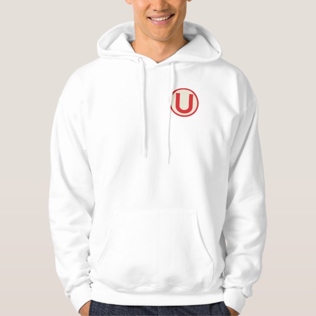Moletom universitario, u - personalizado (Frente)