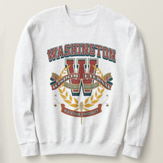 Moletom University of Washington varsity letter W