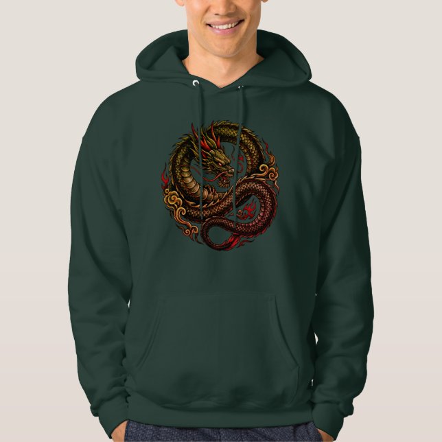 Moletom Unleash Your Fire Dragon Hoodie 🔥 (Frente)