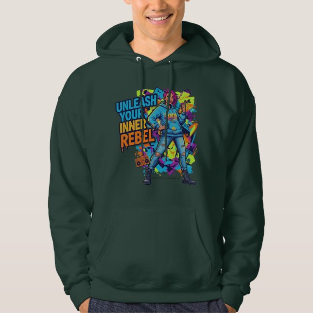 Moletom Unleash Your Inner Rebel - Hoodie -  (Frente)