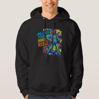 Moletom Unleash Your Inner Rebel - Hoodie - T-Shirt