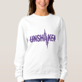 Moletom UNSHAKEN – Epilepsy Awareness Purple Day Design