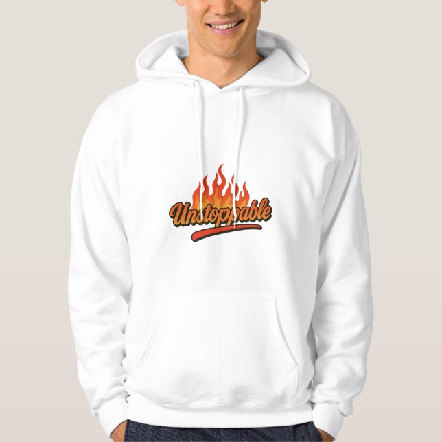 Moletom UNSTOPPABLE Hoodie – Stylish Fearless Streetwear (Frente)