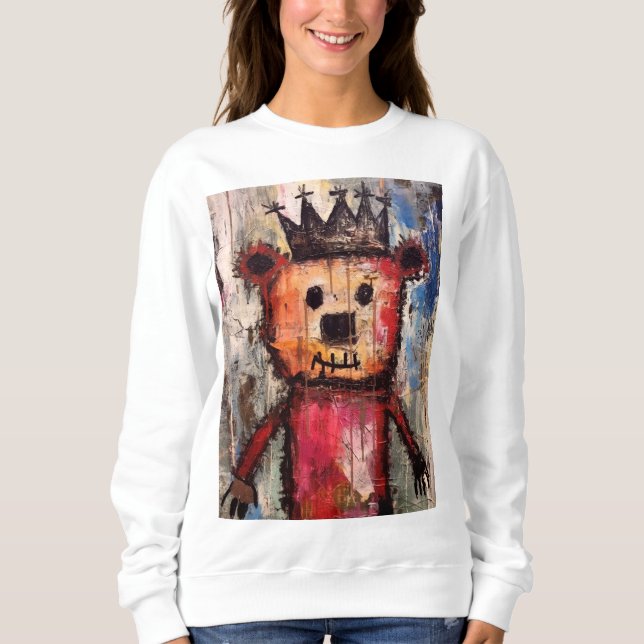 Moletom Urban Bear King GRAFFITI (Frente)