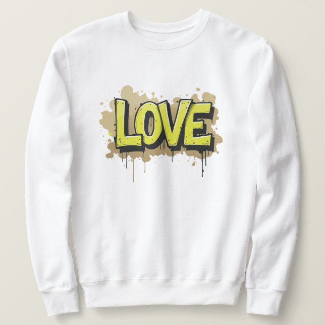 Moletom Urban Love Bloom (Frente do Design)