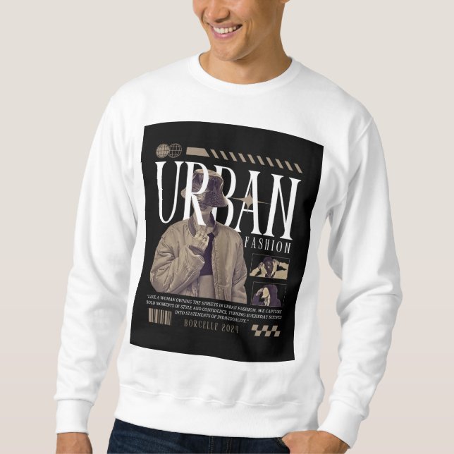 Moletom Urban Style Graphic Design – Bold Streetwear State (Frente)