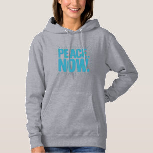 Moletom Urgente "PEACE. AGORA." T-Shirt Gráfico