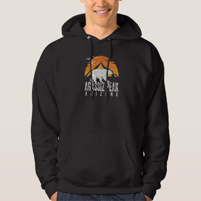 Moletom Urso Agassiz - Urso de Arizona Pico (Frente)
