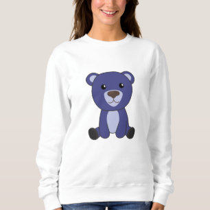 Moletom Urso Azul Urso Colorido Ursos Corados Ursos Cortad