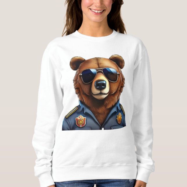 Moletom Urso com uniforme (Frente)