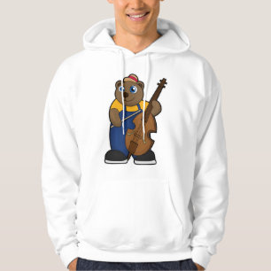 Moletom Urso como Músico com Violão