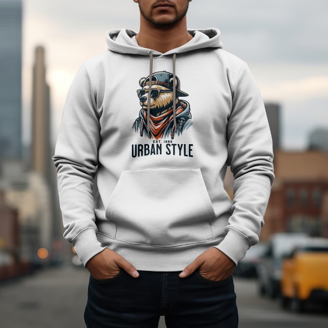 Moletom Urso de Estilo Urbano – Streetwear (Criador carregado)