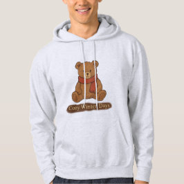 Moletom Urso de Inverno Aconchegante Vintage