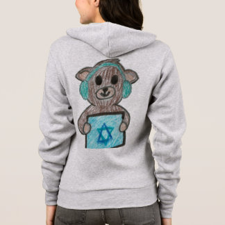 Moletom Urso de pelúcia Israel Hanukkah feliz fofo
