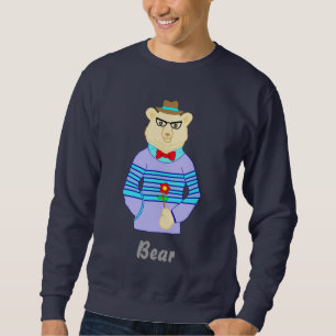 Moletom urso do geek