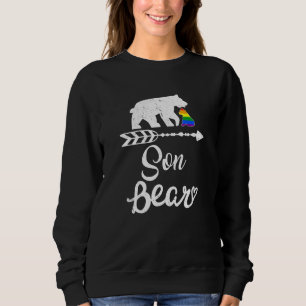 Moletom Urso Filho Lgbt Lgbtq Arco-íris Orgulho Gay Lésbic