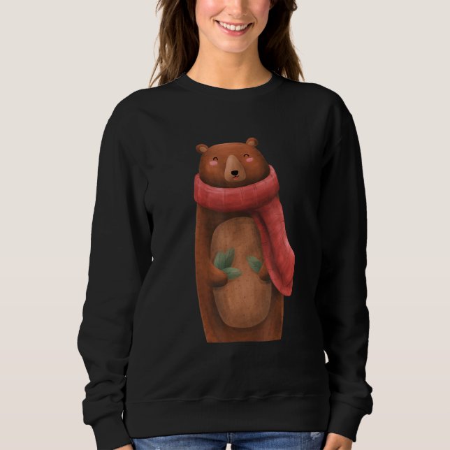 Moletom Urso Marrom Bonito (Frente)