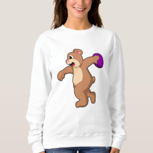 Moletom Urso na Boliche com Bola de boliche