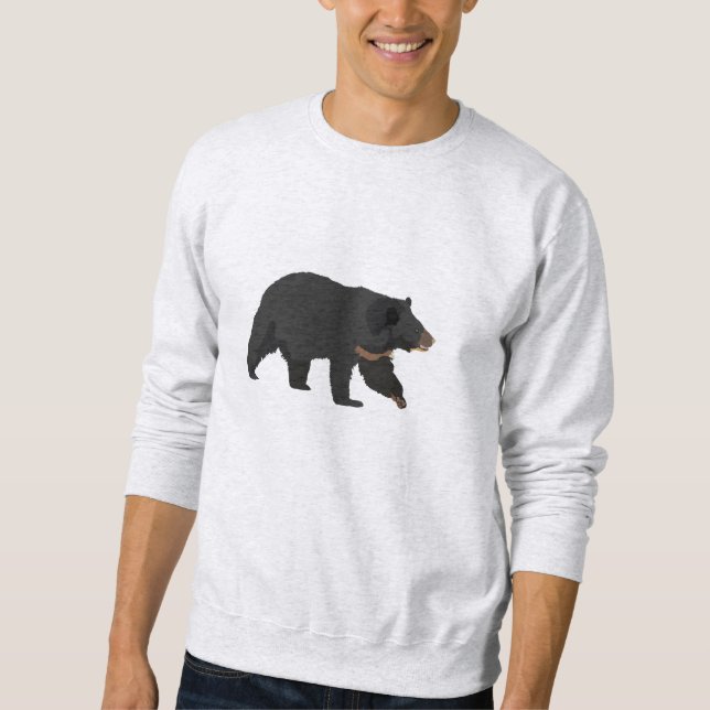 Moletom Urso Negro Asiático (Frente)