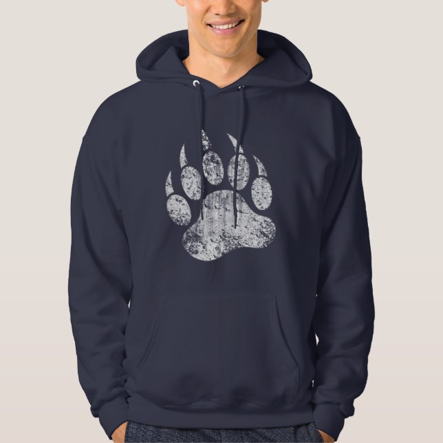 Moletom Urso Orgulhoso Bear Pride desgastado HOT !!! (Frente)