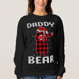 Moletom Urso pai Dabitando Do Natal Pajama Com Papai Noel