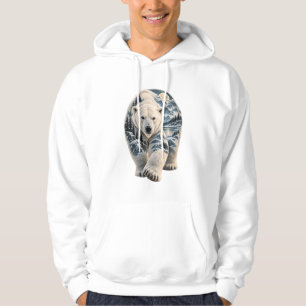 Moletom Urso Polar Montanha ao Luar Inverno Deserto
