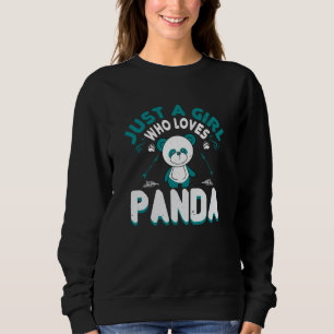 Moletom Ursos - Apenas Uma Garota Que Ama Panda