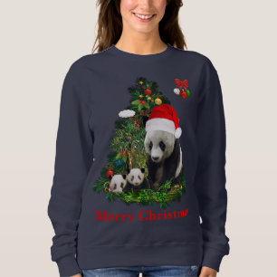 Moletom Ursos panda fazem Natal