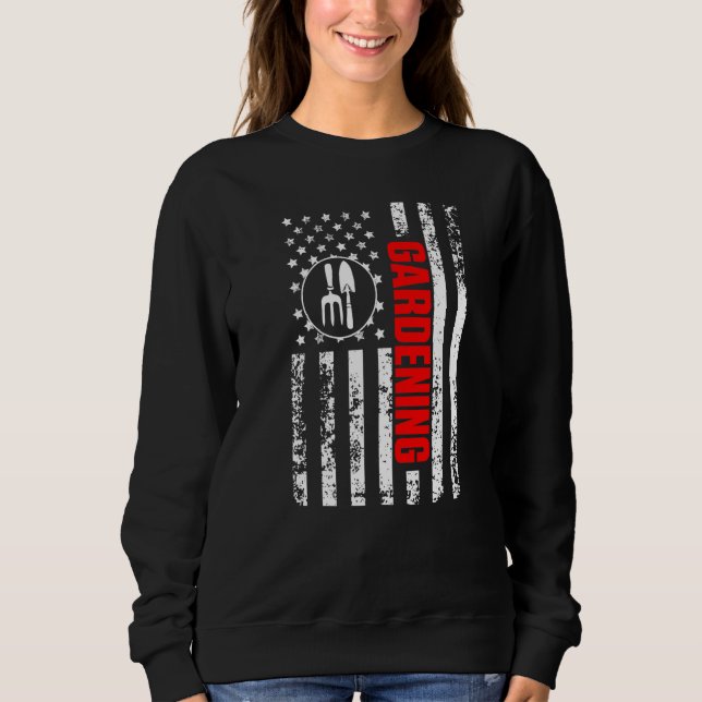 Moletom US American Flag Hobby at your House Patriotic Gar (Frente)