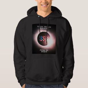 Moletom US FLAG Elipse solar total, 8 de abril de 2024