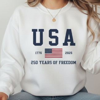 Moletom USA 250 Years of Freedom