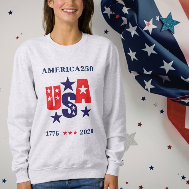 Moletom USA America250 Independence Day (USA America250 Independence Day Sweatshirt)