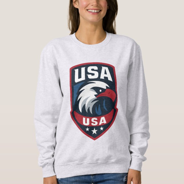 Moletom USA Eagle Sports Crest (Frente)