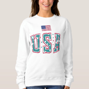 Moletom USA Flag, Big USA