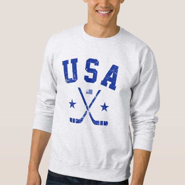 Moletom USA Ice Hockey (Frente)