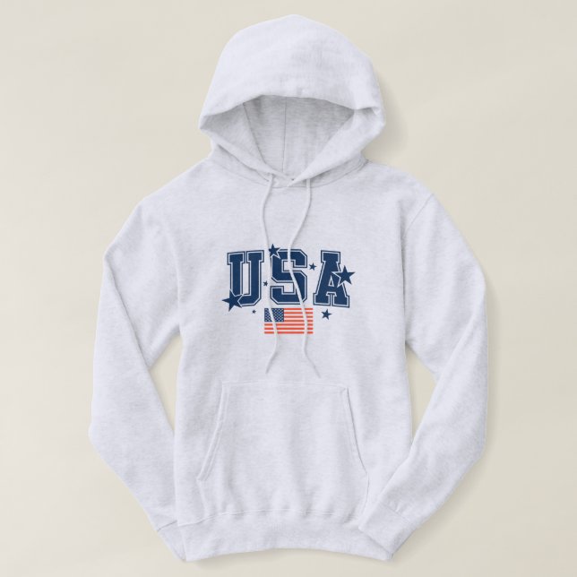 Moletom USA Masculino (Frente do Design)